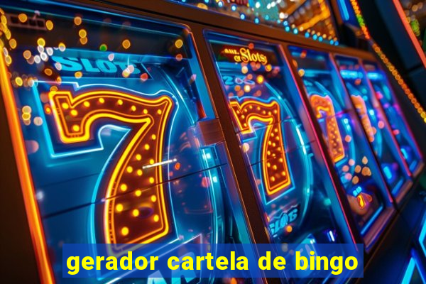 gerador cartela de bingo